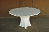 Perennial Cypress Dining Tables (Fiberglass resin and aggregate in white stone finish)