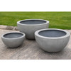 Piccadilly Planters (fiberglass in stone grey finish)