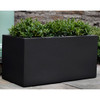 Sandal Planter Boxes (fiberglass in black finish)