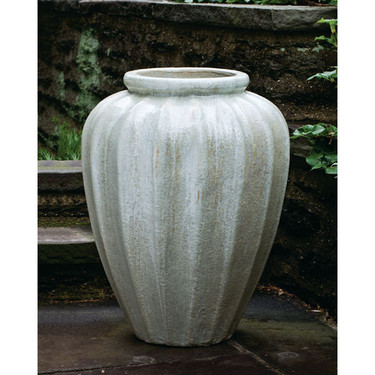 Edo Jar (Terra Cotta in Antique Pearl Glaze)