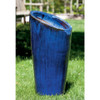 Rutillo Planter (Terracotta in Riviera Blue Glaze)