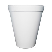 Executive Tall Planter (Glass-fiber reinforced concrete in White Solid finish)