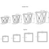Directoire Planters Specifications