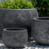 Cantagal Planters (Terracotta in Volcanic Coral Glaze)