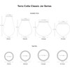 Terra Cotta Classic Jar Series Specifications