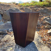 Dovetail Planter 24in - Poplar Dark Bake Thermal Wood Oil Finish