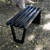 Canti Bench 48in - Dark Ash Thermal Wood Oil Finish
