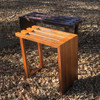 Canti Bench with Canti Side Table