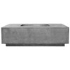 Tavola 7 Fire Table (GFRC in pewter)