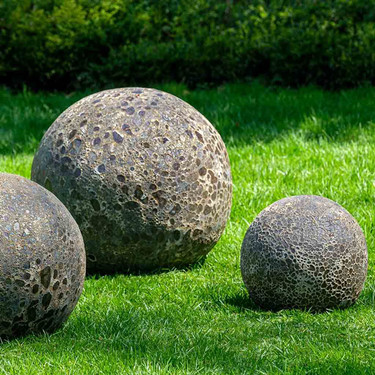 Angkor Spheres (Terracotta in Fossil Grey)