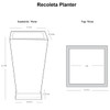 Recoleta Planter Specifications