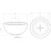 Moderno 8 Fire Bowl Specifications