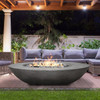 Ovale Fire Bowl (glass fiber reinforced cement in natural)