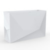 Faz LED Wall Planter (Polyethylene in Matte Ice- white)