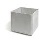 Delta Square Container - Material : Fiber Cement - Finish : Gray
