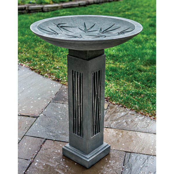 Sagano Birdbath | Sophisticated Detail Bird Bath