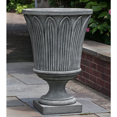 Las Palmas Urn (Cast Stone in Alpine Stone Finish)