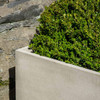 Cast Stone Cube Planter Detail (Cast Stone in Greystone Finish)