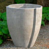 Concept Planter (Cast Stone in Greystone  Finish)