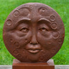 Vernal Equinox Moon Face Side (Cast stone in Ferro Rustico Nuovo finish)