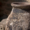 Ménerbes Jar Detail (Terracotta in Aegean Glaze)