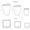 Teo Planter Set Specifications