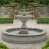 Savannah Estate Fountain - Material: Cast Stone - Finish: Alpine Stone - FT-423