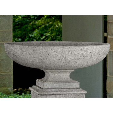 Somerset Urn - Material: Cast Stone - Finish: Greystone