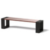 Channel Bench - Material : Aluminum - Finish : Black