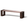 Channel Bench - Material : Aluminum - Finish : PC Rust