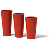 Cone Planter - Material : Aluminum - Finish : Red