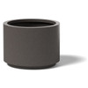 Cylinder Planter - Material : Aluminum - Finish : Silver