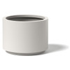 Cylinder Planter - Material : Aluminum - Finish : Linen