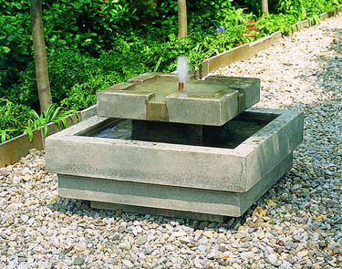 Escala Fountain(FT-36) - Material : Cast Stone - Finish : GreyStone