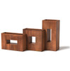 Window Box Collection - Materail : Corten Steel - Finish : Natural Rust