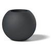 Orb Planter - Material : Aluminum - Finish : Charcoal Gray