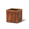 Square Pomo Planter - Material : Mild Steel - Finish : Natural Rust