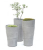 Palma Planter - Material : Fiber Cement - Finish : Gray