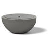 Water Bowl - Material : Aluminum - Finish : Metallic Silver
