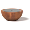 Water Bowl - Material : Corten Steel - Finish : Natural Rust