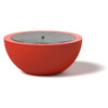 Water Bowl - Material : Aluminum - Finish : Red