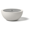 Water Bowl - Material : Aluminum - Finish : White