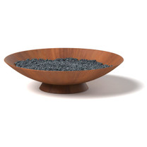Fire Dish - Material : Mild Steel - Finish : Natural Rust