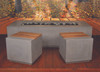 Aura Fire Table with Stools - Material : GFRC
