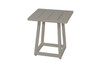 ALLUX Small Side Table - Powder-Coated Aluminum (Taupe)
