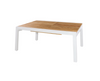 BAIA Extension Table 67" (Closed) - Teak, Aluminum (White)