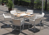 BAIA Round Table 59" with Mono Dining Chairs