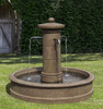 Avignon Fountain - Material : Cast Stone - Finish : Aged Limestone