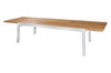 BAIA Extension Table 90.5"(Extended) - Stainless Steel, Teak