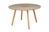 BONO Dining Table - Recycled Teak, High Pressure Laminate (HPL) in Sandstone
